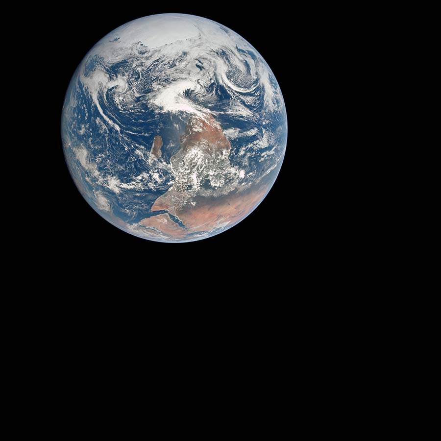 Blue Marble image of Earth from space