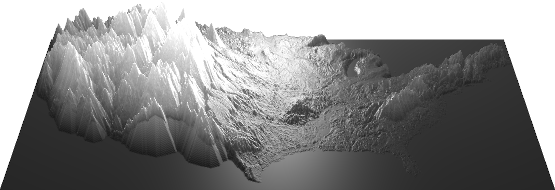 US heightmap eroded and dilated with more texture